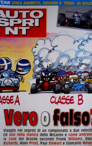 Autosprint 12 1998 Indycar: vince Andretti, Zanardi è 3°. Test Ferrari SC.58