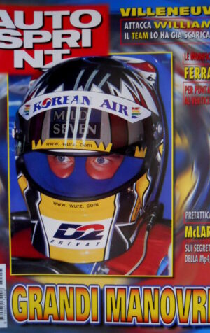 Autosprint 15 1998 Villeneuve attacca Williams. Tattica McLaren. Porsche SC.58