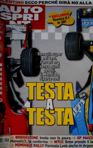 Autosprint 18 2006 Renault super nei test. Rally Formula Loeb in Argentina SC.58
