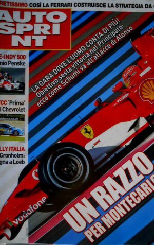 Autosprint 21 2006 Indy 500: dominio Penske. Schumacher attacca Alonso SC.58