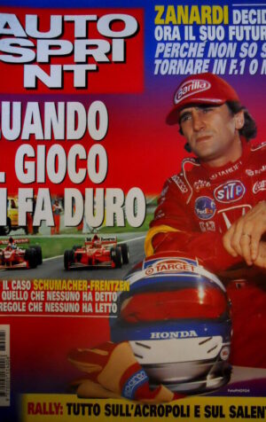 Autosprint 25 1998 Zanardi decide il  futuro. Caso Schumacher - Frentzen SC.58