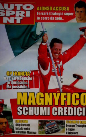 Autosprint 29 2006 Alonso accusa la Ferrari. Ganassi: l'affare Montoya. SC.58