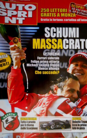 Autosprint 35 2006 Nascar: foto debutto in pista Toyota. Turchia 1° Massa TSC.57