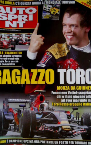 Autosprint 38 2008 Inserto Guida al Mondiale Turismo. Massa e Hamilton SC.58