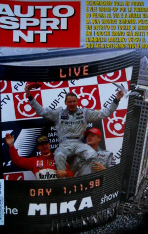 Autosprint 45 1998 Schumacher vola in prova. Hakkinen verso il mondiale  SC.57