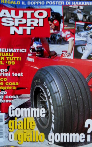 Autosprint 46 1998 Pneumatici uguali per tutti. Donny Crevels. R. Zonta SC.57