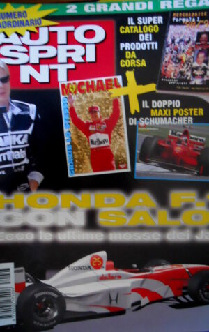 Autosprint 47 1998 Mika Hakkinen. Honda F.1 con Salo. Rally: Rac al via  SC.57