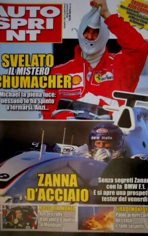 Autosprint 48 2006 Zanardi con BMW F1. L'ira di Montoya: crash e sospetti SC.57