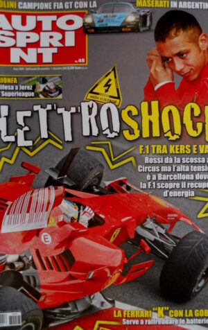 Autosprint 48 2008 Bertolini campione FIA GT con la Maserati. Ferrari K SC.58