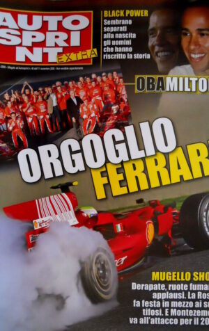 Autosprint Alleg. num. 46 2008 Hamilton: il suo futuro e della McLaren. SC.58