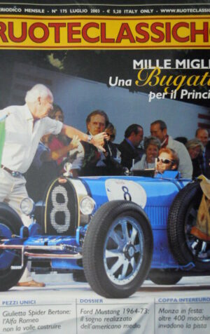 Ruoteclassiche n°175 2003 Giulietta Spider Bertone - Ford Mustang 1964-73[Sc.62]