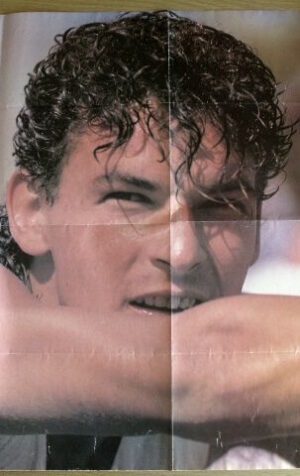 Poster Roberto Baggio Juventus 1991 - 43x65 cm  [GS3]-40