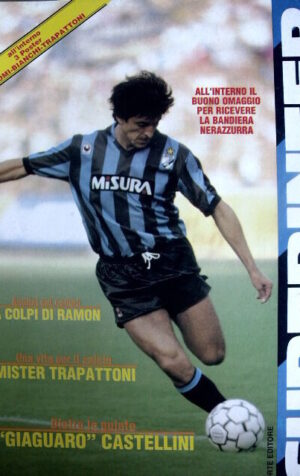 SuperInter n°9 1988 - con 3 poster BERGOMI BIANCHI TRAPATTONI  [GS35]