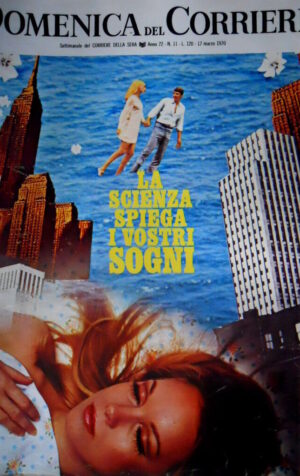 Domenica del Corriere 11 1970 Scienza spiega i sogni. Due voci Perry Mason C49