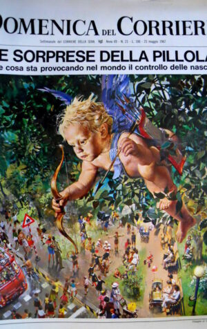 Domenica del Corriere 21 1967 Il papa a Fàtima. C. Clay battuto dal Vietnam C49