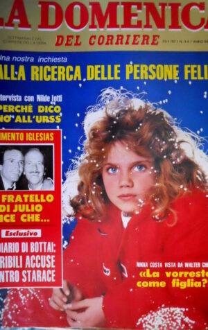 Domenica del Corriere 3/4 1982 Il Diario di Bottai. Rapimento Iglesias C49