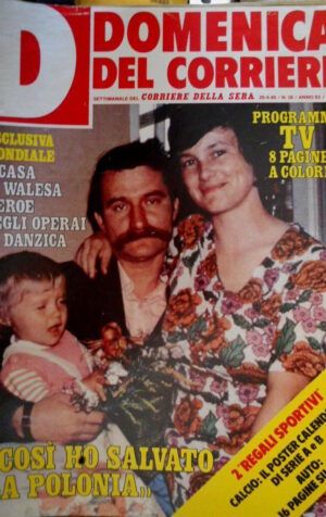 Domenica del Corriere 38 1980 A casa di Walesa. Inserto Formula 1. Iran  C49