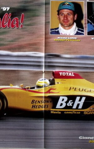 Poster 80X55 - FISICHELLA JORDAN PEUGEOT  [AS3] -53