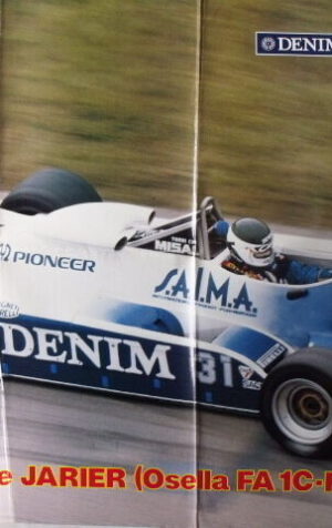 Poster 87x60 - JEAN PIERRE JARIER OSELLA FORD  [AS3] -29