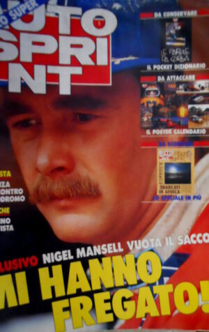 Autosprint 1 1988 Parla Nigel Mansell. Speciale Parigi Dakar. Jabouille   [C52]
