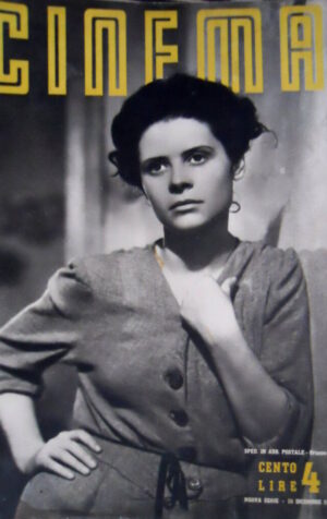 Cinema 4 1948 Ricordo Fred Niblo. Lianella Careli in 'Ladri di biciclette' [C52]