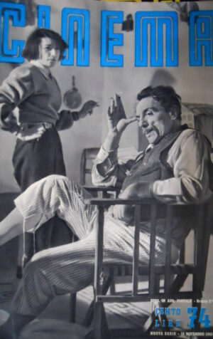 Cinema 74 1951 Eduardo De Filippo in 'Oggi, Domani Sposi'. Mattòli. [C52]