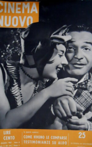 Cinema Nuovo 25 1953 A.Arnova e A. Checchi in 'Tempi Nostri'. V. De Sica [C52]