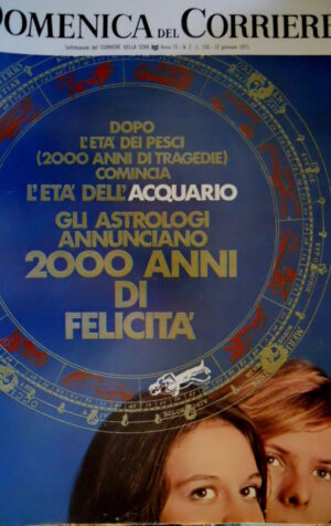 Domenica del Corriere 2 1971 Cina esce dalla muraglia.Chi vince Canzonissima C50