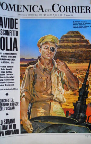 Domenica del Corriere 26 1967 Israele: Dayan sconfigge Nasser. Chichester  C50