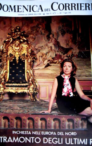 Domenica del Corriere 27 1970 70 anni Armstrong. La fine di Dubcek. Bolkan C50