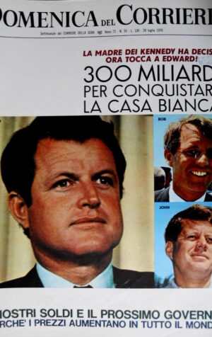 Domenica del Corriere 30 1970 Ted Kennedy. Leone regista Western. M. Oriente C50