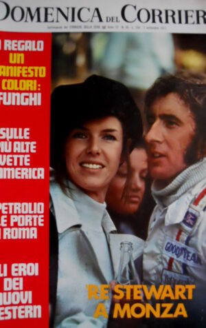 Domenica del Corriere 36 1971 Eroi nuovi Western. Stewart a Monza. Magnanini C52
