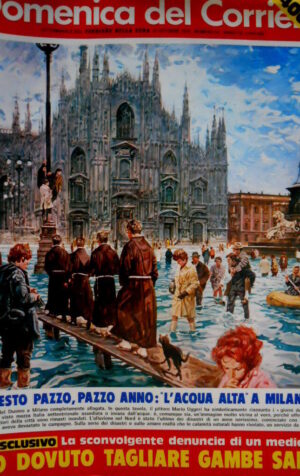 Domenica del Corriere 43 1976 Vedove bianche della Sardegna. Re di Svezia  C51