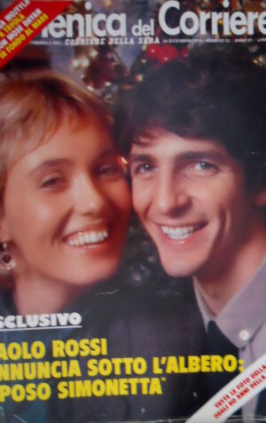 Domenica del Corriere 52 1979 Paolo Rossi sposa la Rizzato. A casa Wojtyla C51