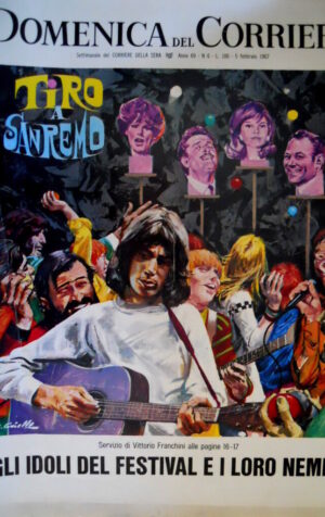 Domenica del Corriere 6 1967 Idoli del Festival. Cosa accadrà nell'URSS. Noè C50