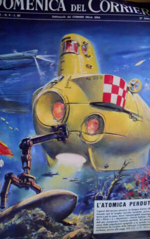 Domenica del Corriere 9 1966 Spagna: Terrore atomico.Massoni e anticlericali C52