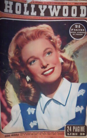 Hollywood 238 1950 Anne Neagle in 'Paradiso delle donne'. Film d'Artagnan [C52]