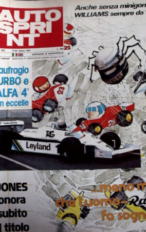 Autosprint 12 1981 Rally di Corsica dominio Talbot Mikkola [Sc.40]