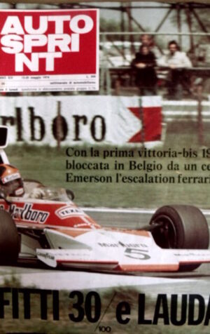 Autosprint 20 1974 Emerson Fittipaldi Niki Lauda  [Sc.40A]
