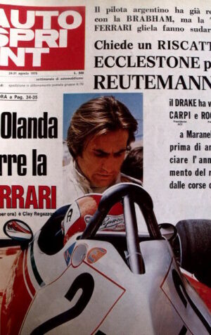 Autosprint 34 1976 Carlos Reutemann Ferrari Clay Regazzoni  [Sc.40A]