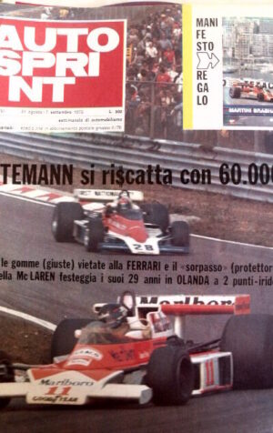 Autosprint 35 1976 Niki Lauda Ferrari - James Hunt Mc Laren - [Sc.40A]