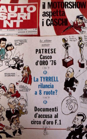 Autosprint 48 1976 Ferrari 308 GTB - Tutte le F1 disegnate - [Sc.40A]