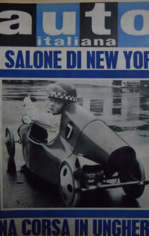Auto Italiana 18 1962 Speciale Salone di New York  [Sc.7A]