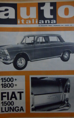 Auto Italiana 22 1963 Fiat 1500 Lunga [Sc.7A]