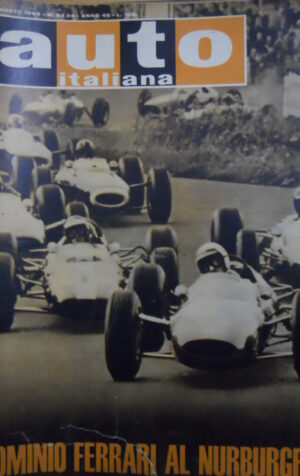 Auto Italiana 33-34 1964 Domio Ferrari al Nurburgring  [Sc.7A]