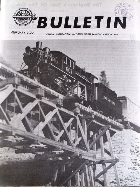 NMRA BULLETIN - Publication of National Railroad Association n°2 1979