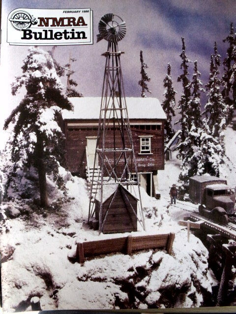 NMRA BULLETIN - Publication of National Railroad Association n°2 1986