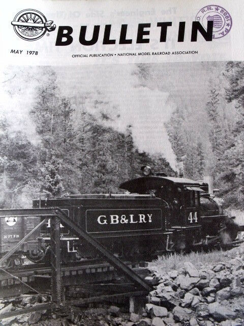 NMRA BULLETIN - Publication of National Railroad Association n°5 1978