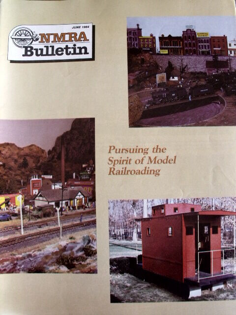 NMRA BULLETIN - Publication of National Railroad Association n°6 1984