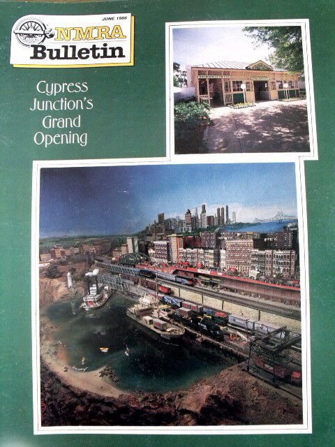 NMRA BULLETIN - Publication of National Railroad Association n°6 1988